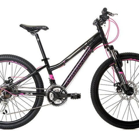 AVALANCHE COSMIC DISC 24" GIRLS - BLACK/TEAL/PINK CYCLETEC