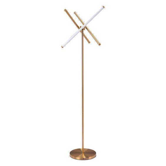 MKENNA LED FLOOR LAMP NOLDEN BROTHERS WOODEN