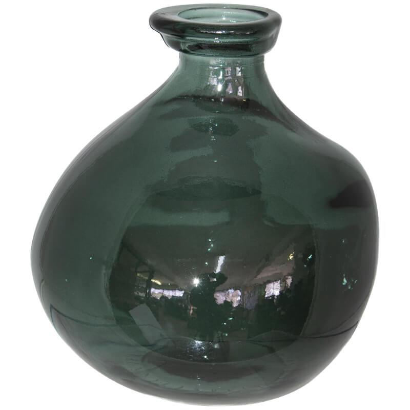 Storm Grey Simplicity Vase 18Cm TRANS NATAL CUT GLASS