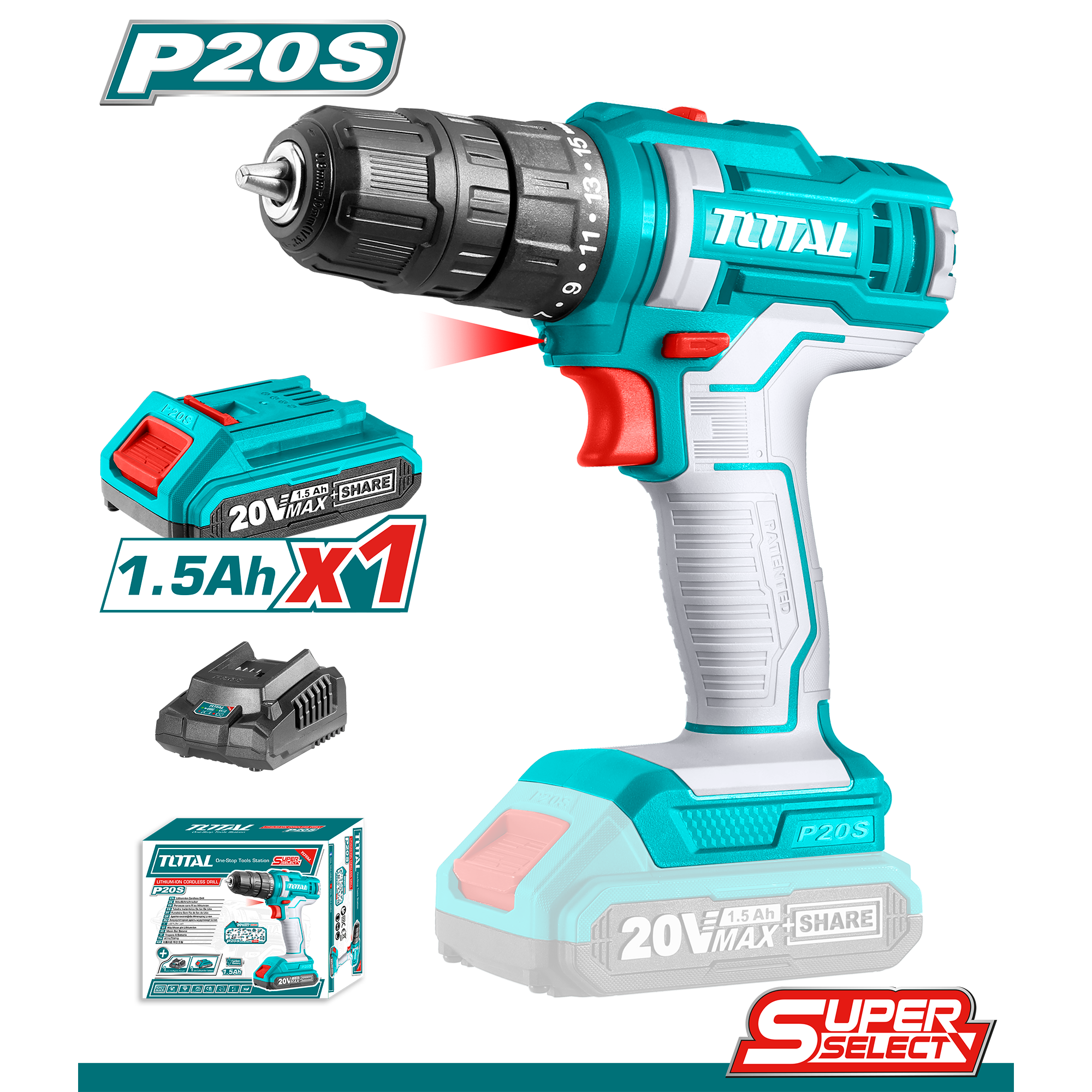 TOTAL TOOLS LITHIUM-ION CORDLESS DRILL TOTAL TOOLS NAMIBIA