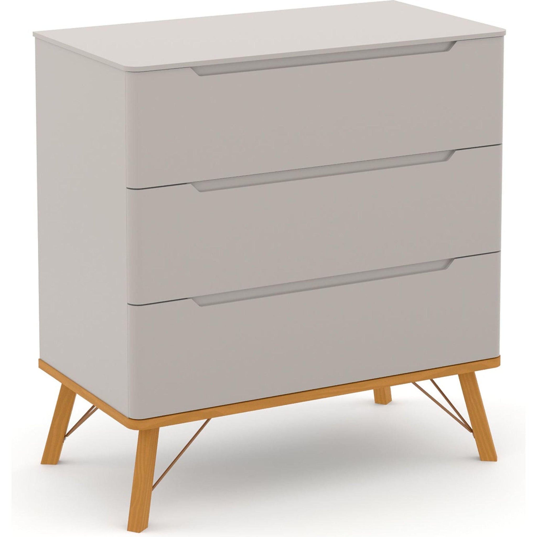 ALBI CABINET OF DRAWERS GREY/ECO WOOD