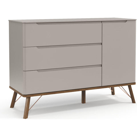 ALBI CHEST OF DRAWERS GREY/ECO WOOD