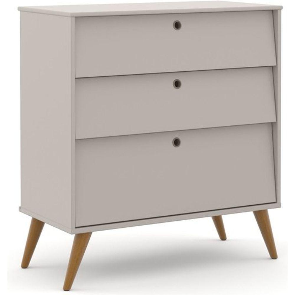 ZUPY CABINET OF DRAWERS GREY/ECO WOOD