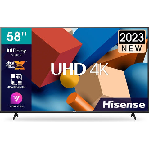 HISENSE 58" SMART UHD TV 2023