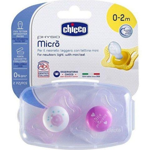 2PCE SOOTHER PHYSIO MICRO BABYCH02036